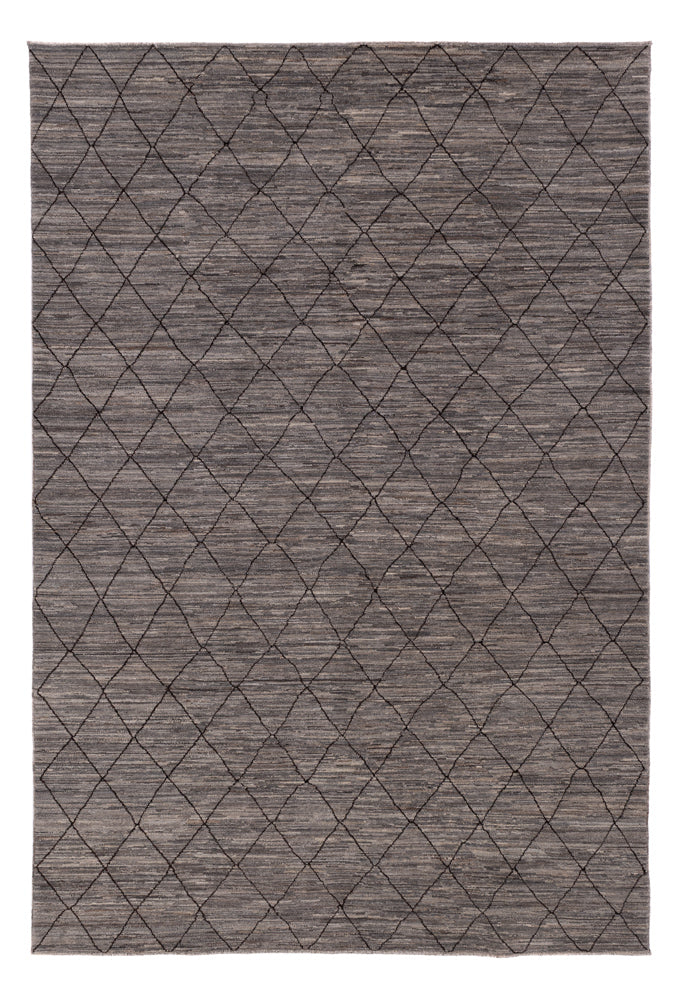 Berber Teppich - 300 x 205 cm - dunkelgrau