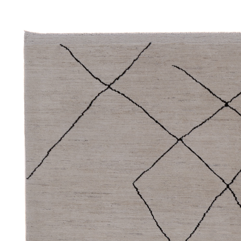 Berber Teppich 205x297cm - Wollteppich