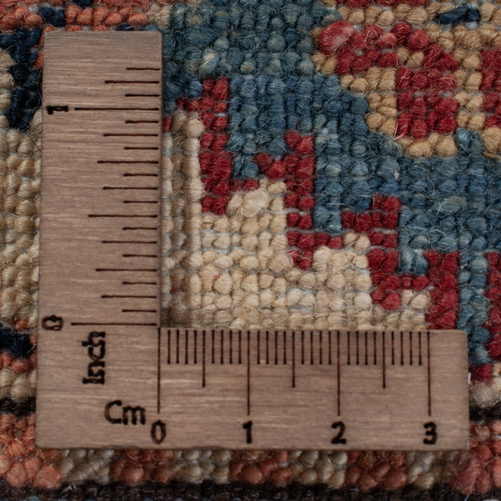 Ziegler Teppich - Kazak - 296 x 202 cm - blau