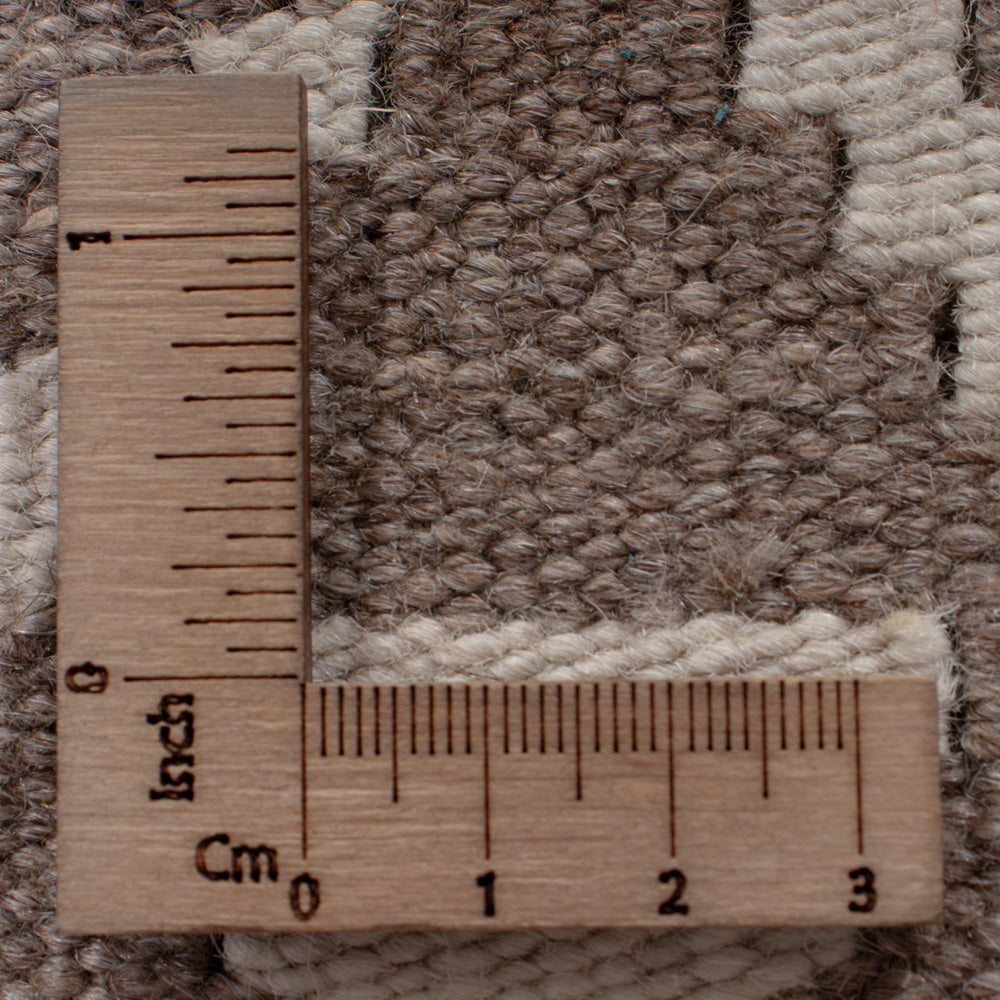 Läufer Kelim - Splash - 393 x 81 cm - dunkelgrau