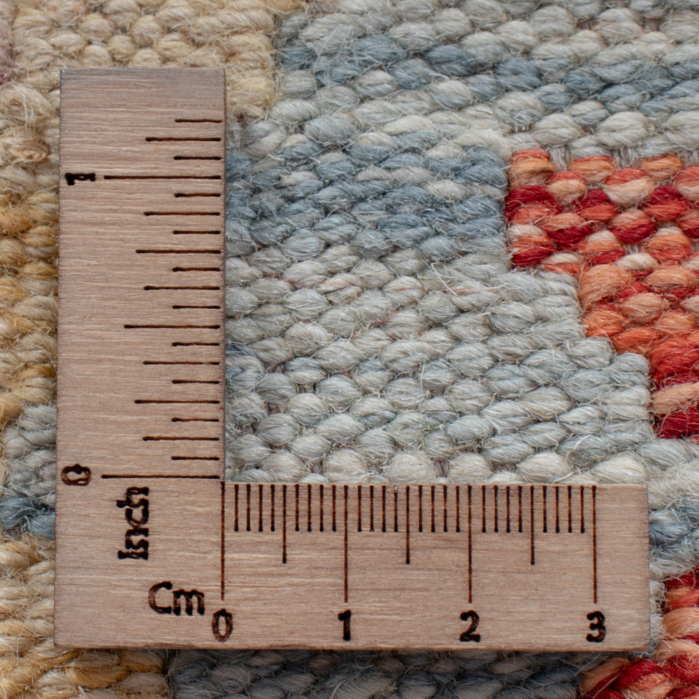 Läufer Kelim - Splash - 197 x 80 cm - mehrfarbig