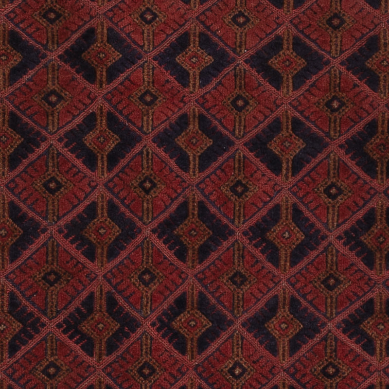 Kelim Teppich - Oriental - 193 x 148 cm - dunkelrot