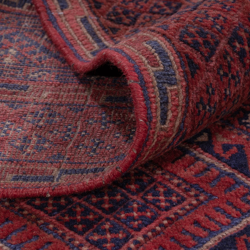 Kelim Teppich - Oriental - 190 x 132 cm - dunkelrot