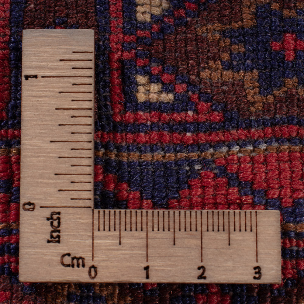 Kelim Teppich - Oriental - 193 x 158 cm - dunkelrot