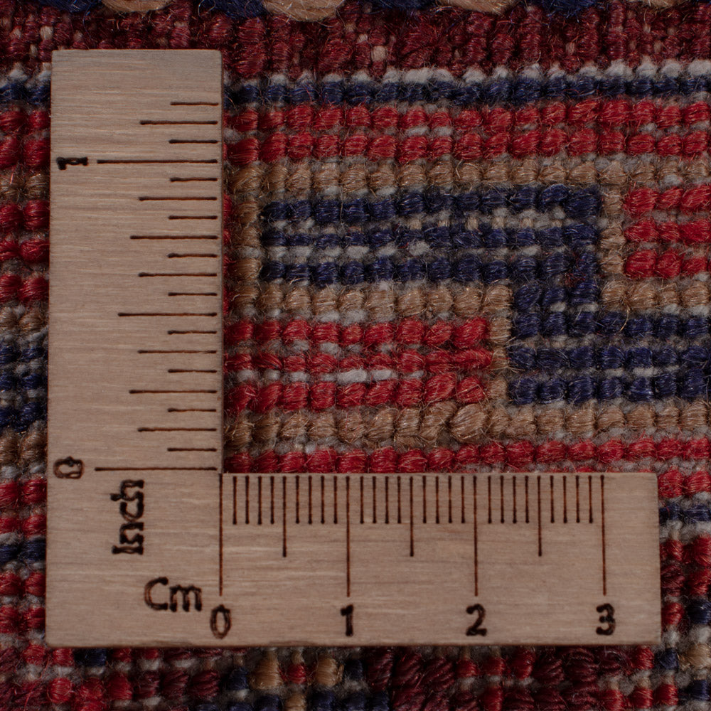 Kelim Teppich - Oriental - 186 x 143 cm - dunkelrot