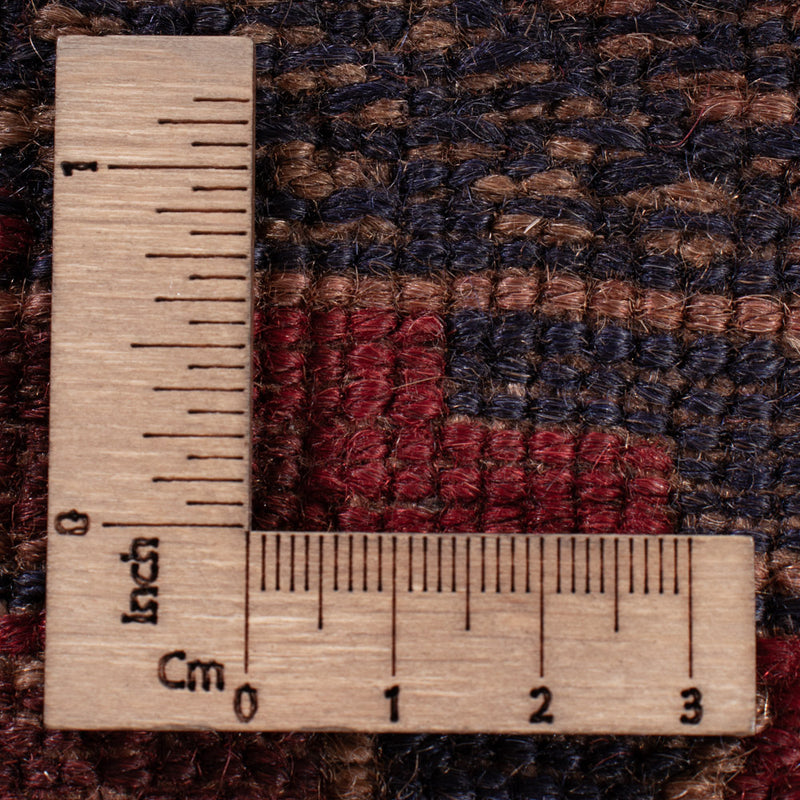 Kelim Teppich - Oriental - 187 x 145 cm - dunkelrot