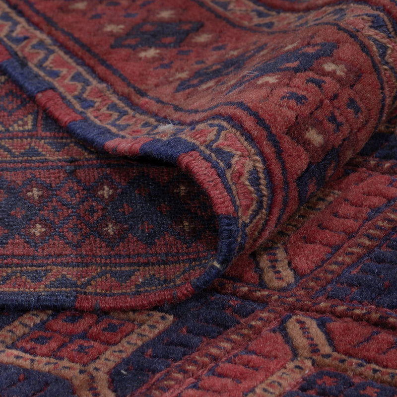 Kelim Teppich - Oriental - 205 x 163 cm - dunkelrot