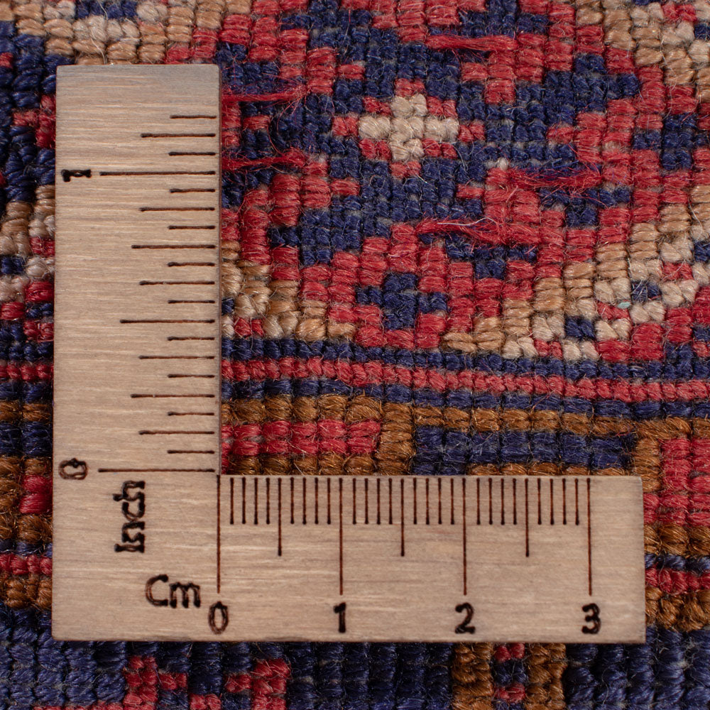 Kelim Teppich - Oriental - 196 x 148 cm - dunkelrot