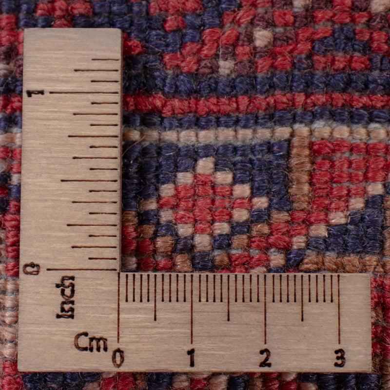 Kelim Teppich - Oriental - 197 x 146 cm - dunkelrot