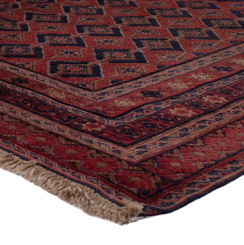 Kelim Teppich - Oriental - 206 x 156 cm - dunkelrot
