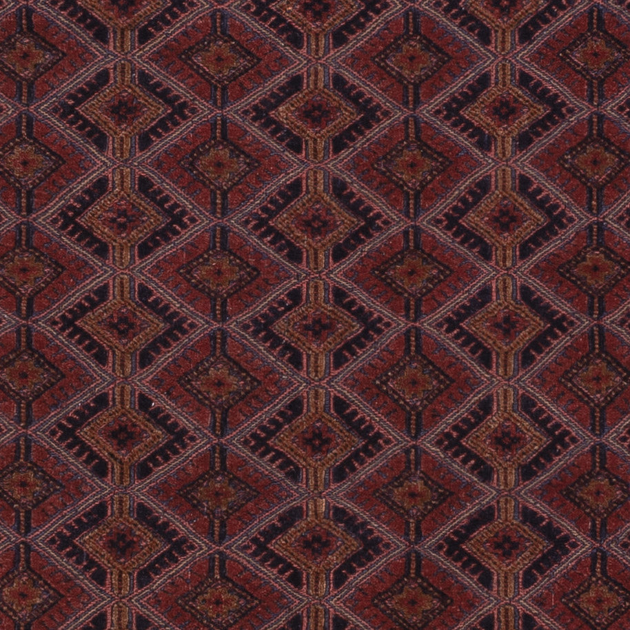 Kelim Teppich - Oriental - 193 x 146 cm - dunkelrot