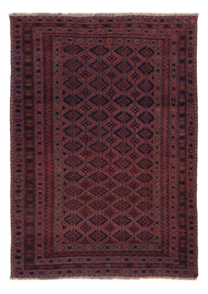 Kelim Teppich - Oriental - 224 x 158 cm - dunkelrot