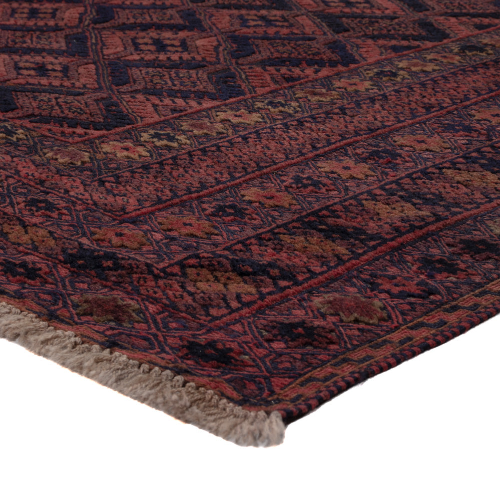 Kelim Teppich - Oriental - 224 x 158 cm - dunkelrot