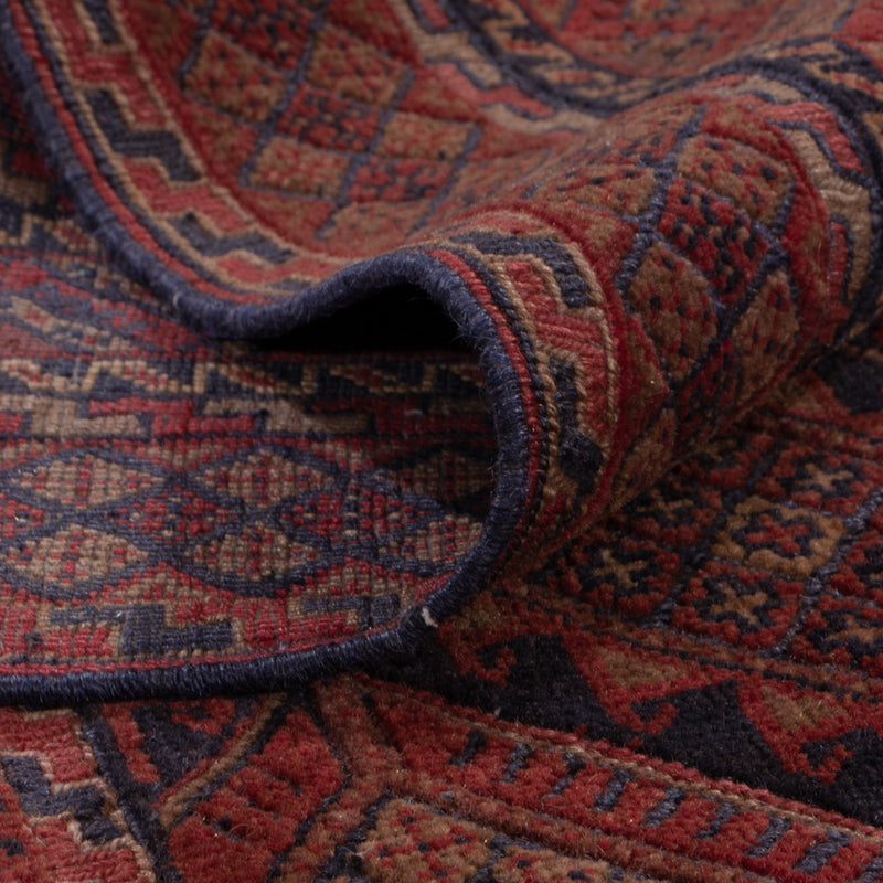 Kelim Teppich - Oriental - 180 x 141 cm - dunkelrot