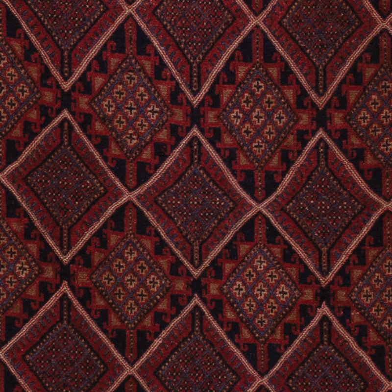 Kelim Teppich - Oriental - 198 x 139 cm - dunkelrot