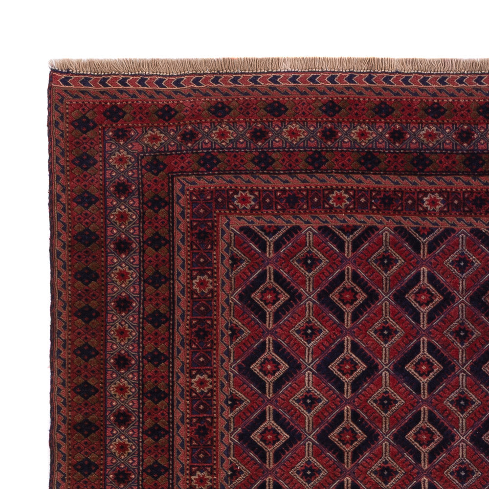 Kelim Teppich - Oriental - 203 x 149 cm - dunkelrot
