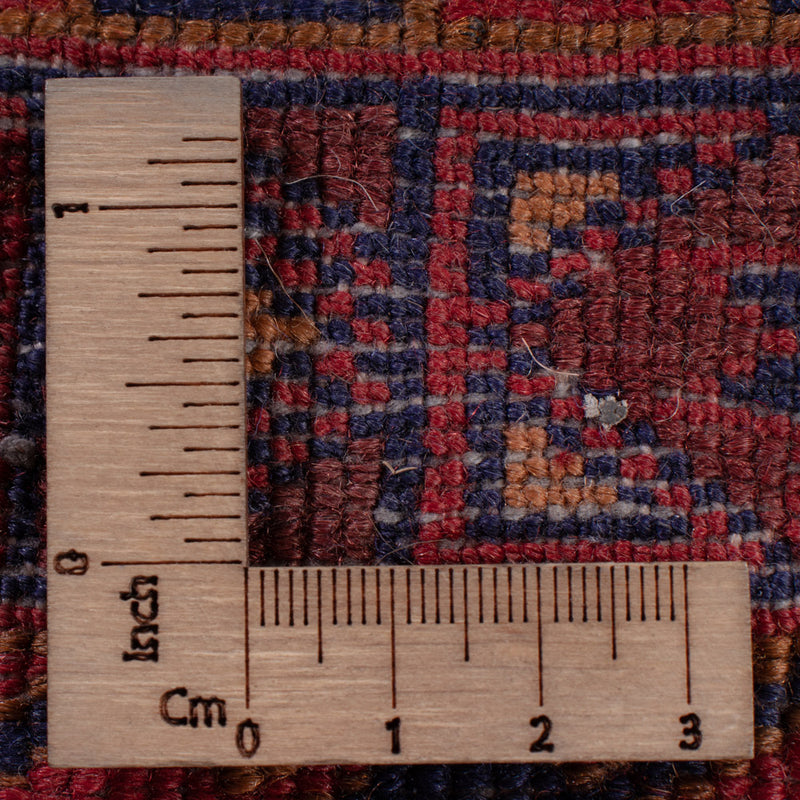 Kelim Teppich - Oriental - 190 x 151 cm - dunkelrot