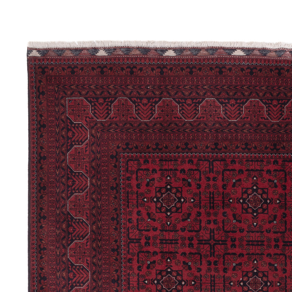 Afghan Teppich - Royal - 294 x 202 cm - dunkelrot