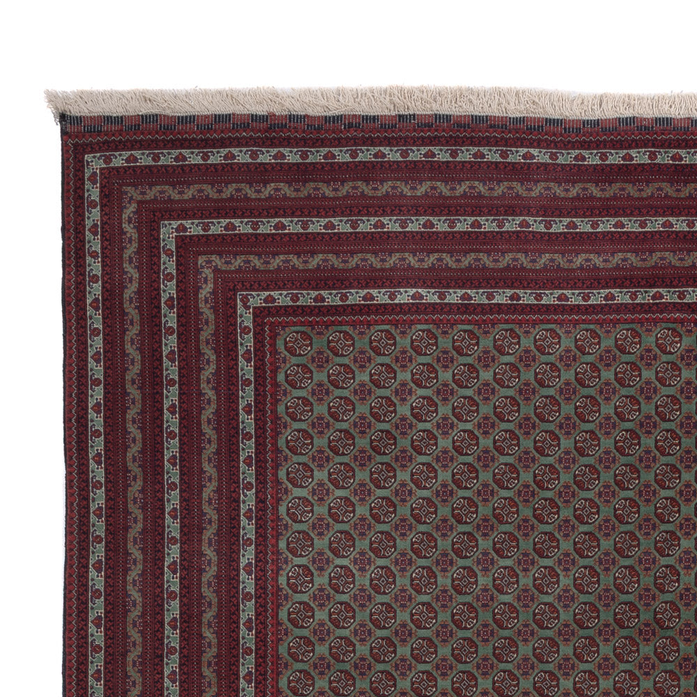 Afghan Teppich 291x201cm - Orientteppich