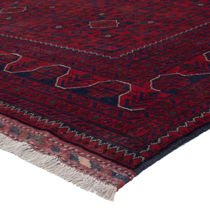 Afghan Teppich - Kunduz - 288 x 204 cm - dunkelrot