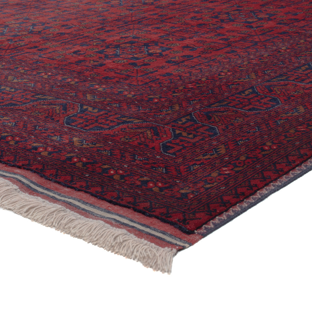 Afghan Teppich - Royal - 290 x 201 cm - dunkelrot
