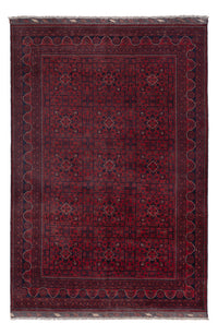 Afghan Teppich - Kunduz - 301 x 199 cm - dunkelrot