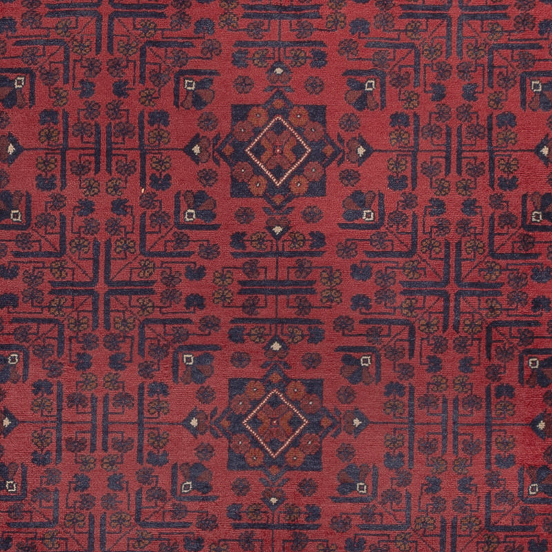 Afghan Teppich - Kunduz - 290 x 197 cm - hellrot