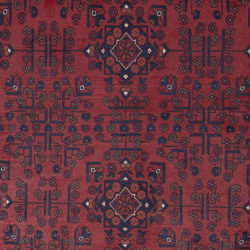 Afghan Teppich - Royal - 303 x 194 cm - dunkelrot