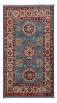 Ziegler Teppich - Kazak - 158 x 88 cm - blau