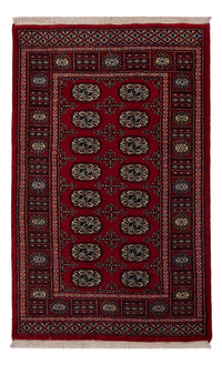 Pakistan Teppich - 150 x 95 cm - rot
