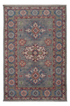 Kazak Teppich 79x123cm - Orientteppich - Rechteckig / Blau / 79 x 123 cm Rechteckig