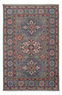 Ziegler Teppich - Kazak - 123 x 79 cm - blau