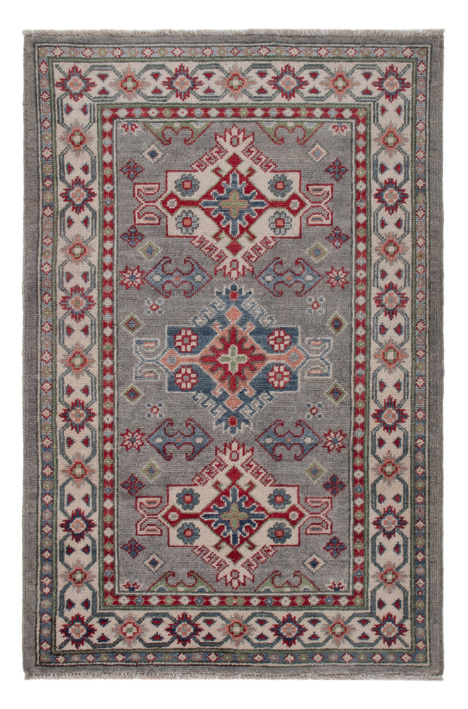 Ziegler Teppich - Kazak - 125 x 80 cm - blau