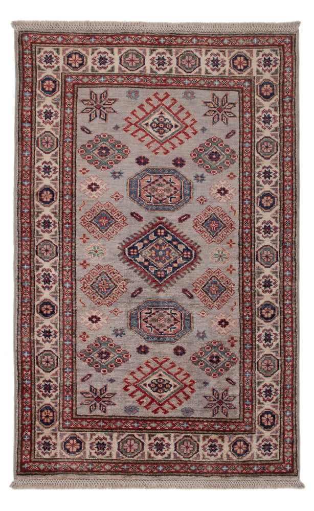 Ziegler Teppich - Kazak - 120 x 79 cm - dunkelbeige