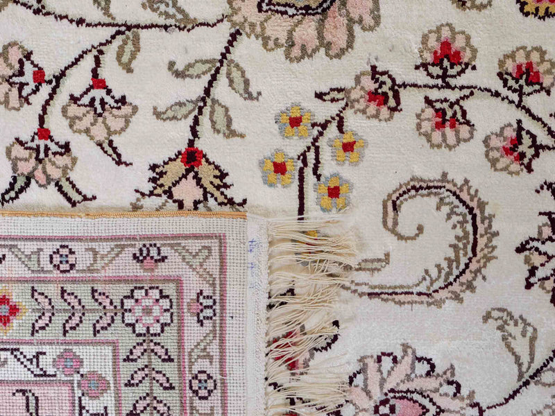 Seidenteppich - China Seide - 362 x 272 cm - beige