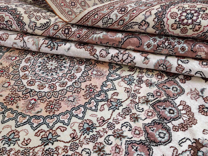 Seidenteppich - China Seide - 352 x 269 cm - beige