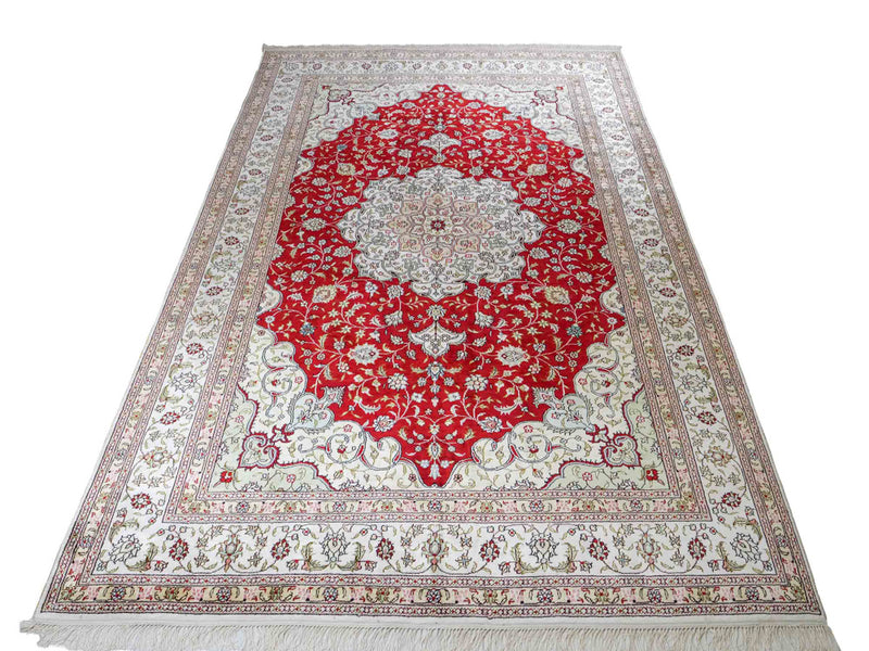 China Seide Teppich 276x182cm - Orientteppich