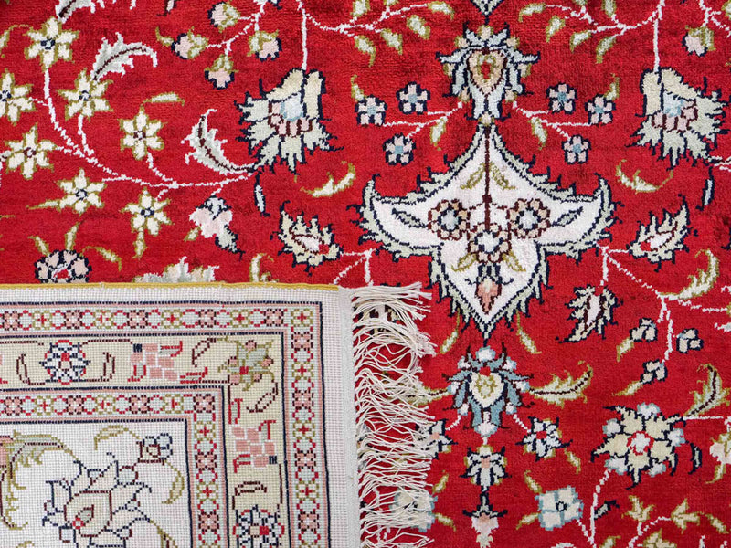 China Seide Teppich 276x182cm - Orientteppich