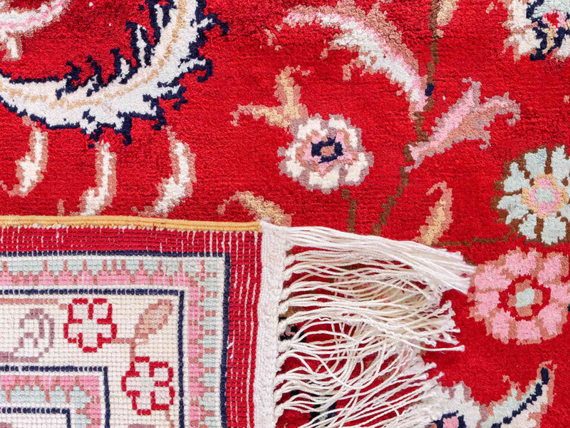 Seidenteppich - China Seide - 263 x 180 cm - rot