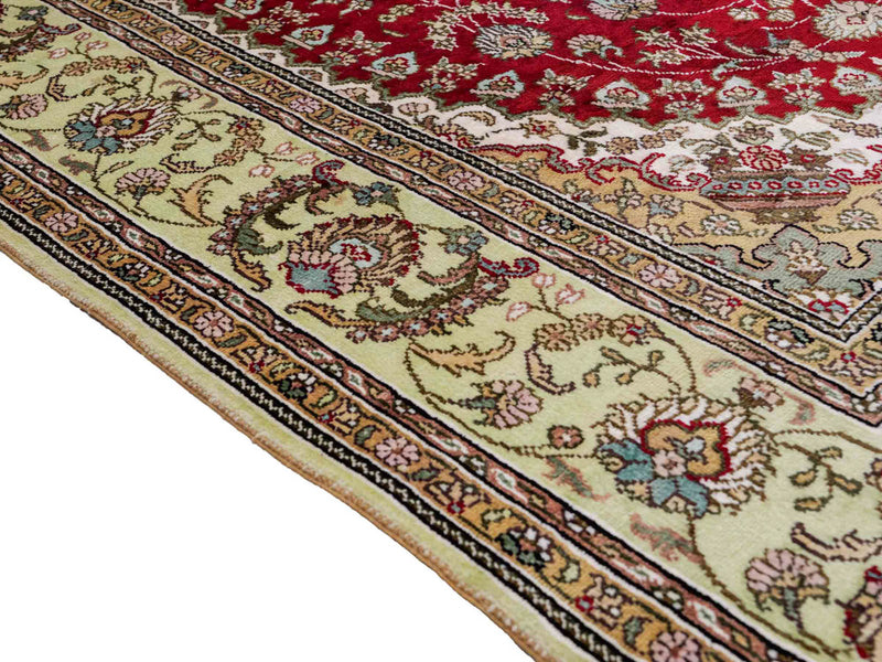 Seidenteppich - China Seide - 240 x 153 cm - rot