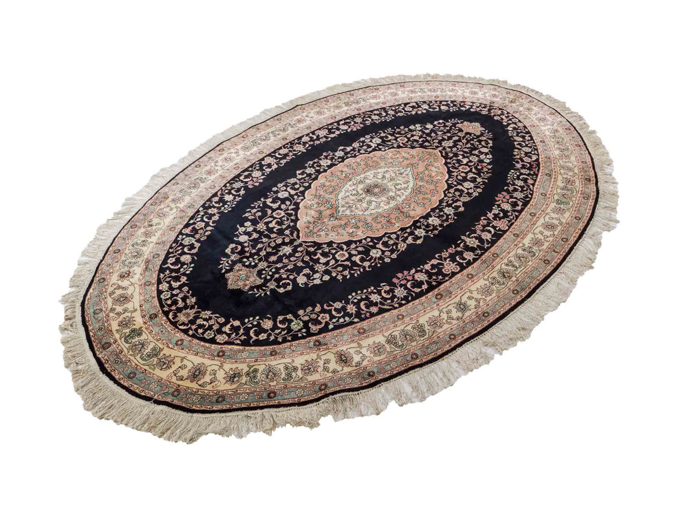 Seidenteppich - China Seide - 238 x 153 cm - anthrazit