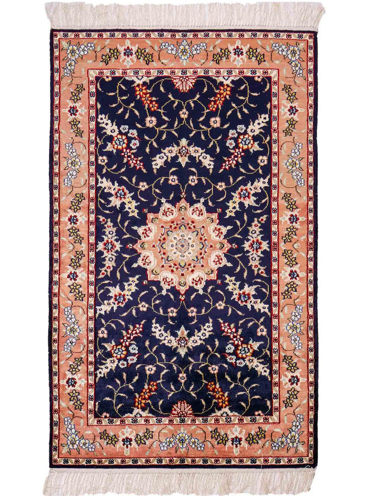 China Seide Teppich 123x77cm - Orientteppich