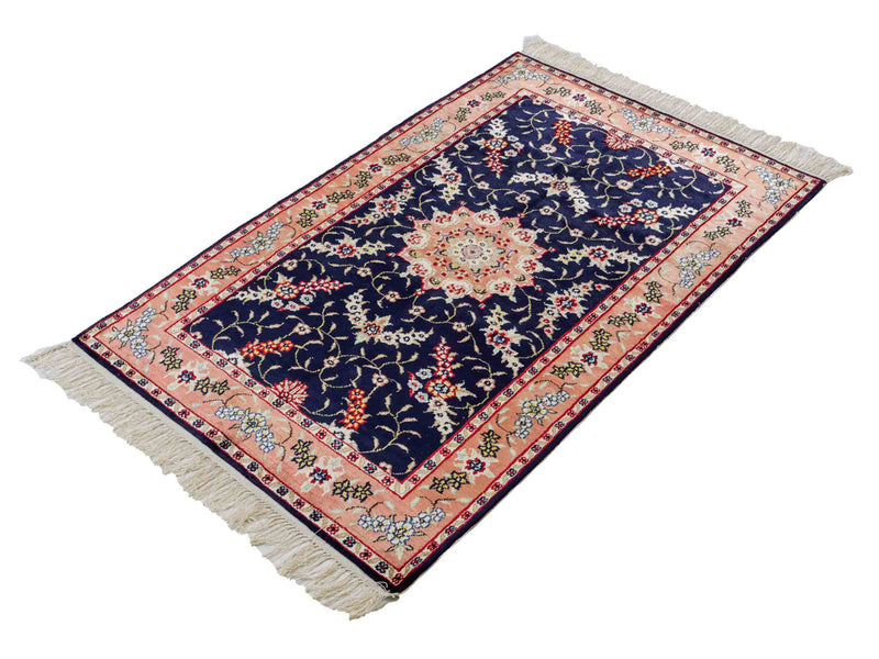 China Seide Teppich 123x77cm - Orientteppich