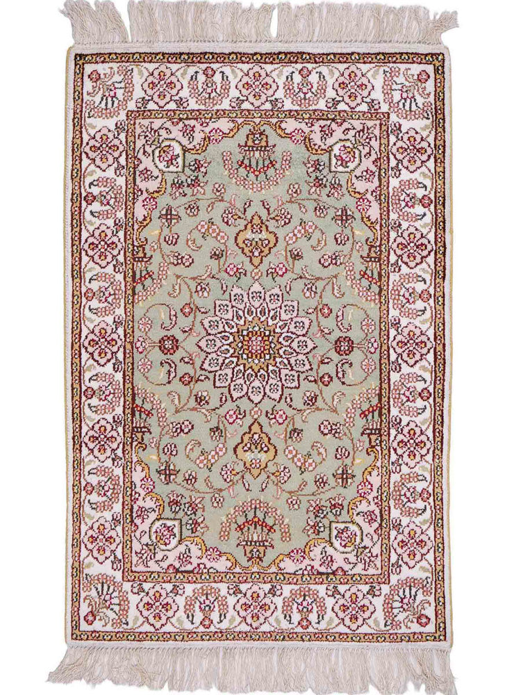 China Seide Teppich 92x63cm - Orientteppich