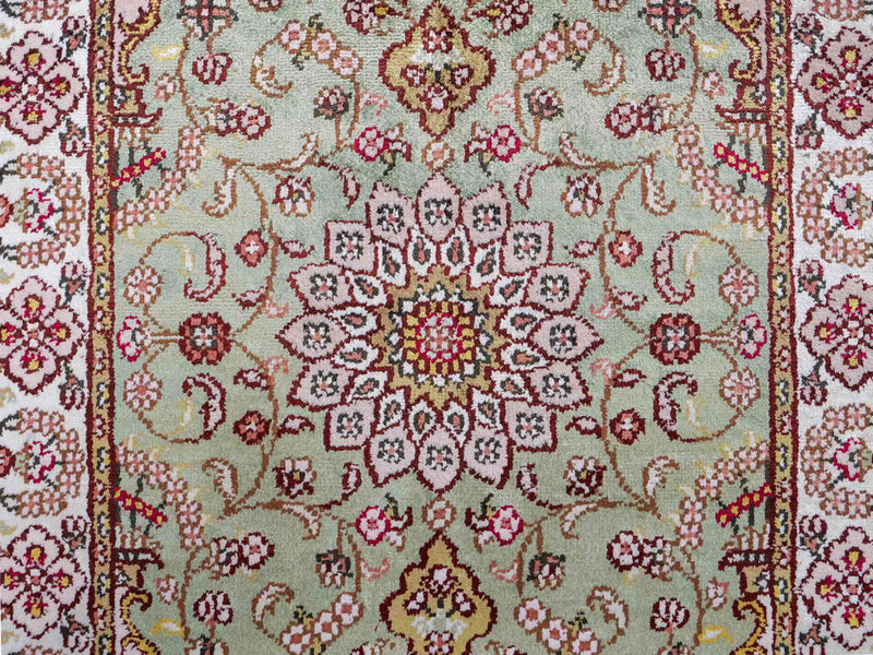 China Seide Teppich 92x63cm - Orientteppich