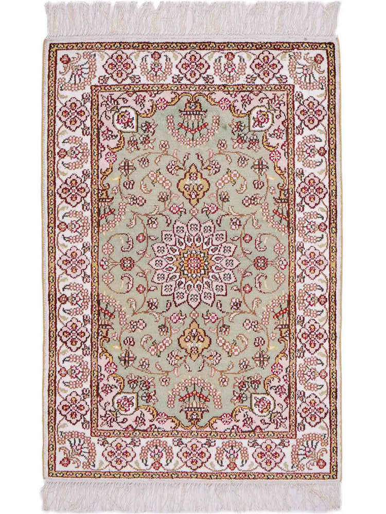 China Seide Teppich 93x63cm - Orientteppich