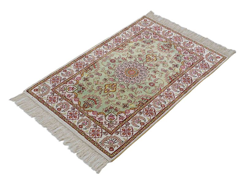 China Seide Teppich 93x63cm - Orientteppich