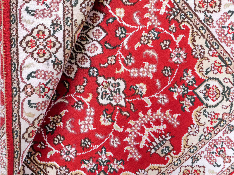 Seidenteppich - China Seide - 91 x 62 cm - rot