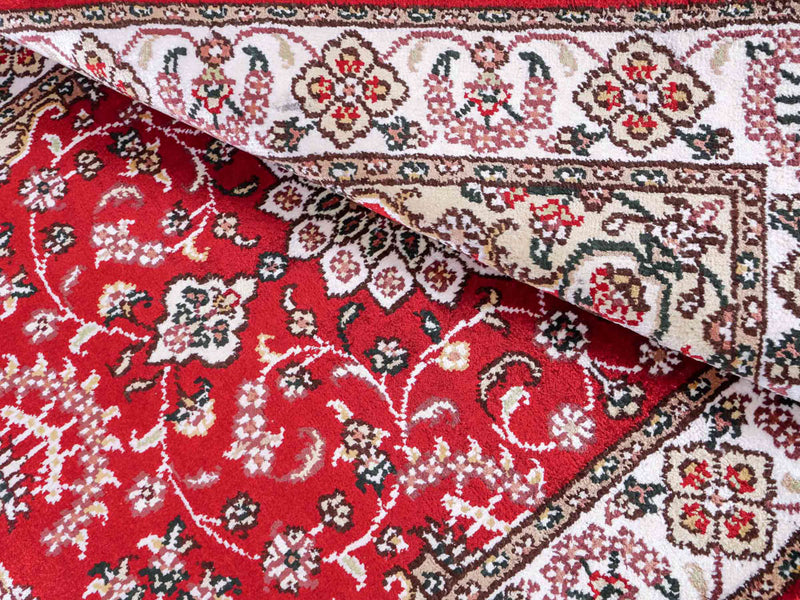 Seidenteppich - China Seide - 91 x 62 cm - rot