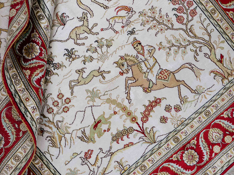 China Seide Teppich 183x124cm - Orientteppich
